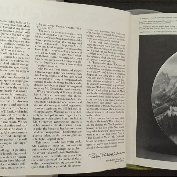 Collectible- The Sound of Music First Plate in Series. Knowles, 1986. Fine China - Picture 8 of 10